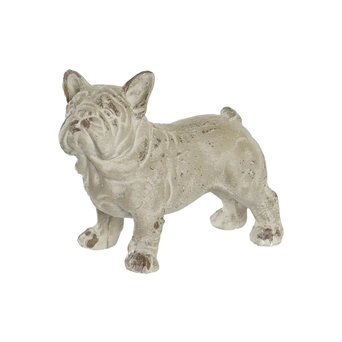 Figurine decorative dkd home decor finition vieillie gris resine chien 19 x 39 x 28 5 cm _1902. DIAYTAR SENEGAL - Votre Source d'Inspiration Shopping. Parcourez nos rayons et trouvez des articles qui vous inspirent, que ce soit pour votre style, votre maison ou votre vie quotidienne.