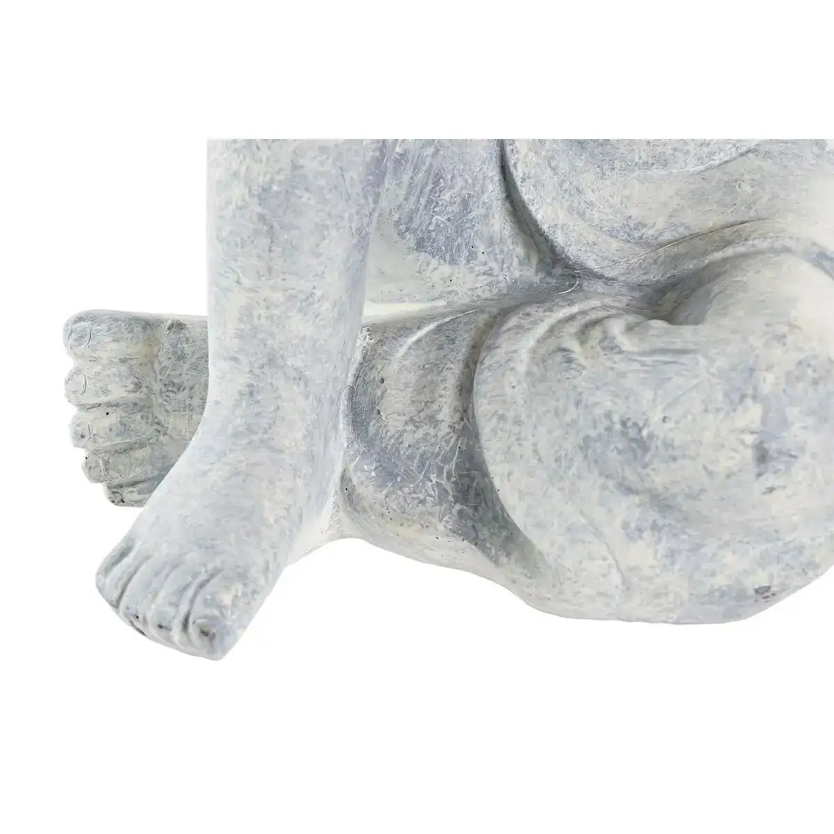 Figurine decorative dkd home decor gris gris clair buda oriental 18 x 14 x 23 cm_9114. Bienvenue chez DIAYTAR SENEGAL - Où Choisir est un Voyage. Plongez dans notre plateforme en ligne pour trouver des produits qui ajoutent de la couleur et de la texture à votre quotidien.
