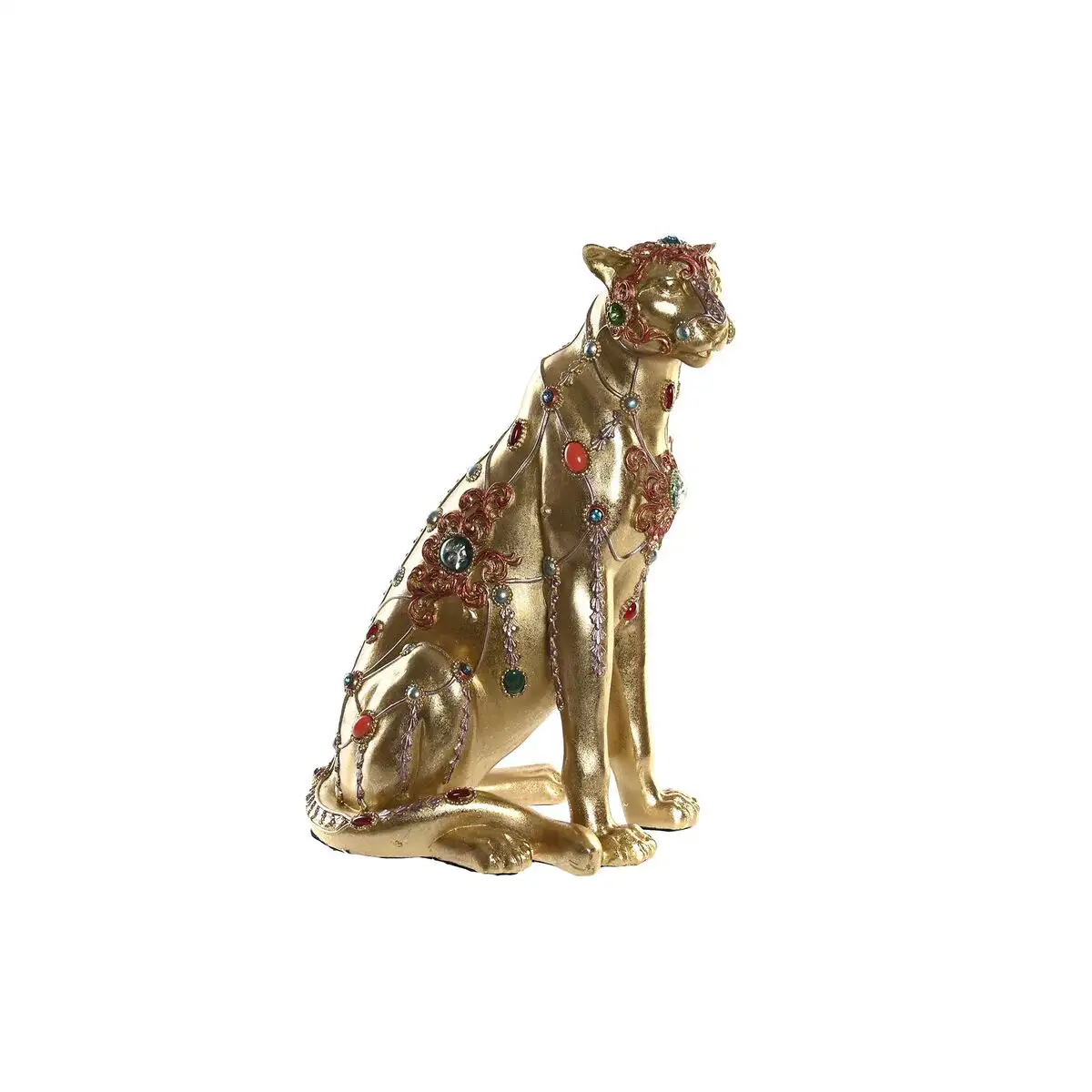 Figurine decorative dkd home decor leopard resine colonial 25 5 x 17 x 33 cm _2276. DIAYTAR SENEGAL - Là où Chaque Achat Contribue à un Rêve. Naviguez à travers notre boutique en ligne et soutenez des artisans talentueux tout en acquérant des trésors.