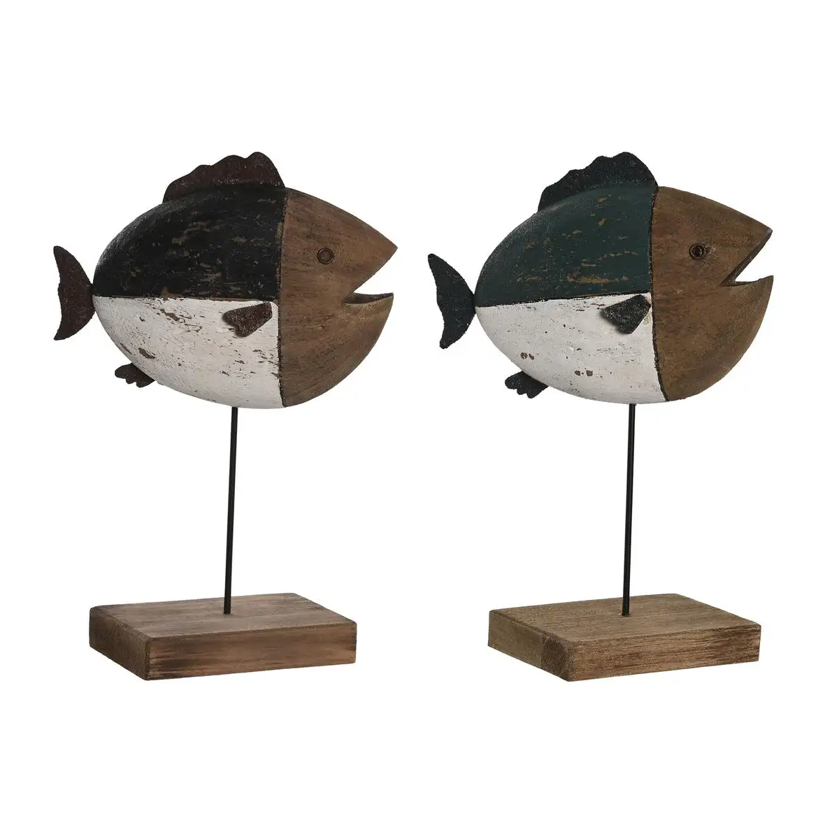 Figurine decorative dkd home decor multicouleur naturel poisson 18 x 8 x 26 cm 2 unites _8013. Bienvenue sur DIAYTAR SENEGAL - Où le Shopping est une Affaire Personnelle. Découvrez notre sélection et choisissez des produits qui reflètent votre unicité et votre individualité.