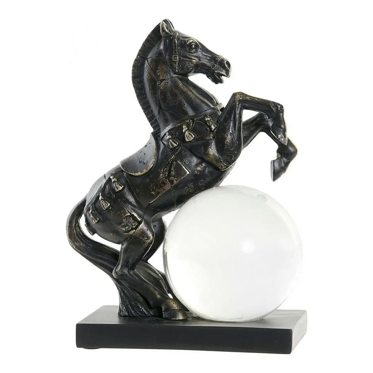 Figurine decorative dkd home decor resine verre cheval 20 x 11 x 26 cm _1915. DIAYTAR SENEGAL - L'Univers de l'Élégance Accessible. Plongez dans notre catalogue et choisissez des produits qui allient sophistication et accessibilité pour un shopping exquis.