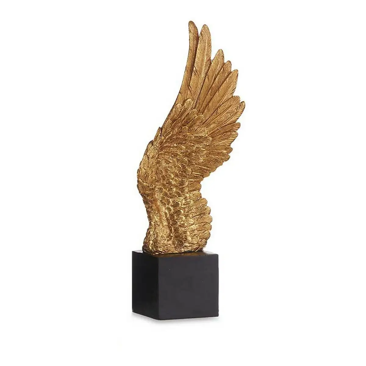 Figurine decorative dore ailes d ange 8 x 33 5 x 13 5 cm noir_9270. DIAYTAR SENEGAL - L'Art du Shopping Distinctif. Naviguez à travers notre gamme soigneusement sélectionnée et choisissez des produits qui définissent votre mode de vie.