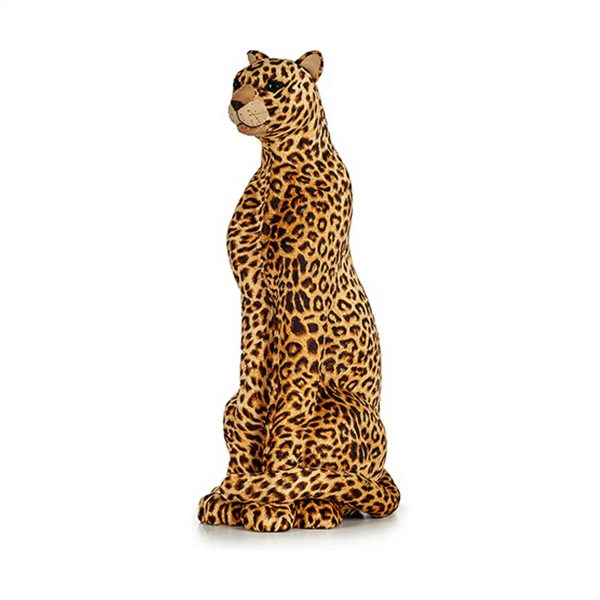 Figurine decorative marron leopard 34 x 79 x 30 cm dore synthetique_2912. DIAYTAR SENEGAL - Votre Portail Vers l'Exclusivité. Explorez notre boutique en ligne pour découvrir des produits uniques et raffinés, conçus pour ceux qui recherchent l'excellence.