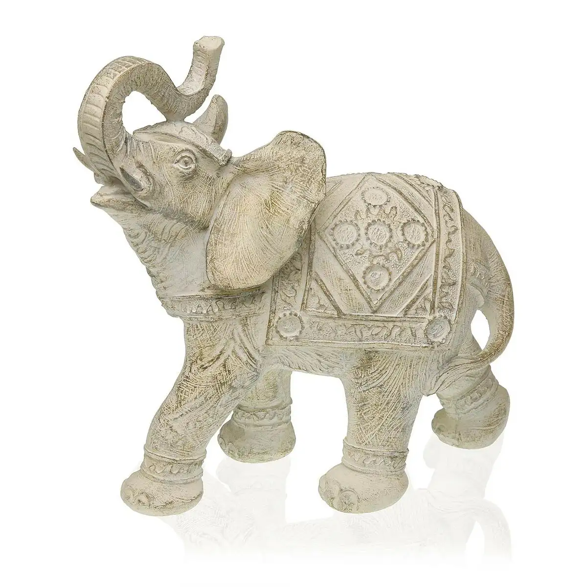 Figurine decorative versa elephant 10 5 x 22 5 x 23 cm resine_6162. Bienvenue chez DIAYTAR SENEGAL - Où Choisir est un Voyage. Plongez dans notre plateforme en ligne pour trouver des produits qui ajoutent de la couleur et de la texture à votre quotidien.