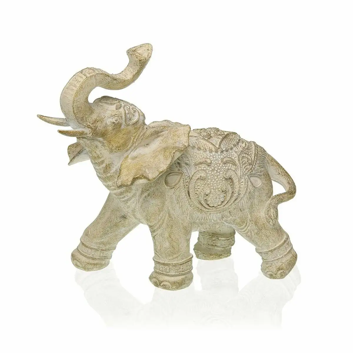 Figurine decorative versa elephant resine 7 5 x 14 x 14 cm _5118. Bienvenue sur DIAYTAR SENEGAL - Où l'Élégance Rencontrer la Tradition. Explorez notre gamme variée et trouvez des articles qui marient le chic moderne au charme ancestral.