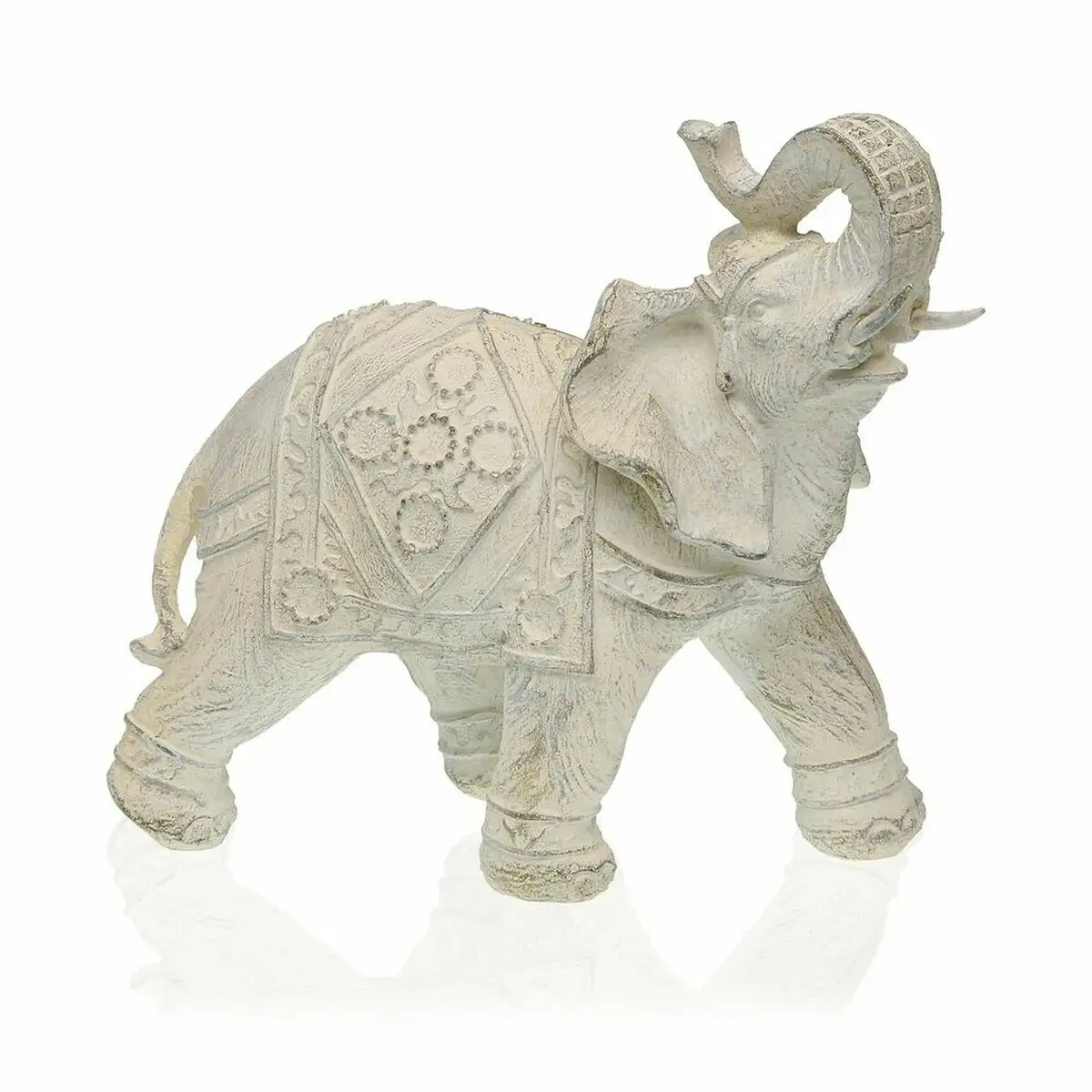 Figurine decorative versa elephant resine 8 5 x 21 x 19 5 cm _8824. DIAYTAR SENEGAL - Là où Choisir est un Acte d'Amour pour la Culture Sénégalaise. Explorez notre gamme et choisissez des produits qui célèbrent la richesse de notre patrimoine.