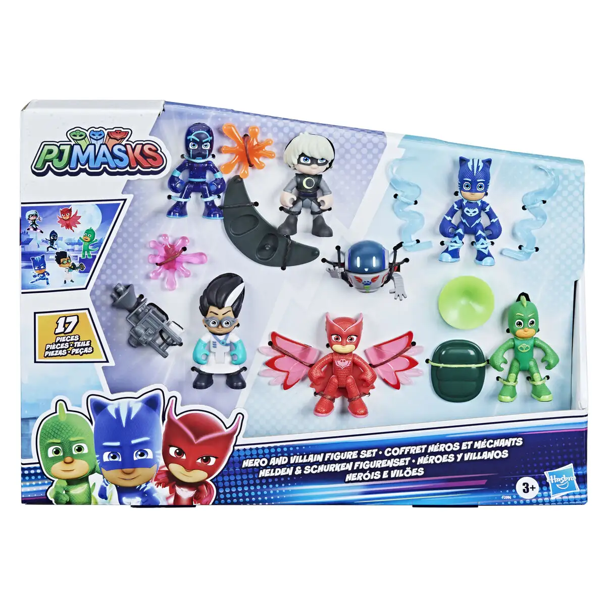 Figurines d action pj masks hero and villain_7391. DIAYTAR SENEGAL - L'Art de Choisir, l'Art de S'émerveiller. Explorez notre gamme de produits et laissez-vous émerveiller par des créations authentiques et des designs modernes.