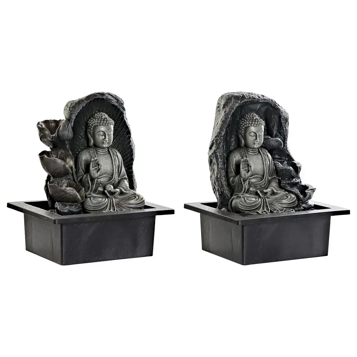 Fontaine de jardin dkd home decor 21 x 17 5 x 25 cm buda resine oriental 2 unites _9976. DIAYTAR SENEGAL - L'Art de Vivre en Couleurs et en Styles. Parcourez notre sélection et trouvez des articles qui reflètent votre personnalité et votre goût pour la vie.