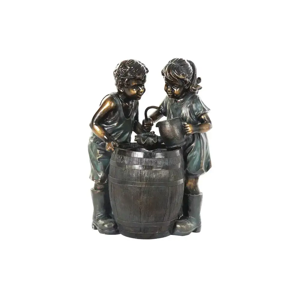 Fontaine de jardin dkd home decor bronze resine enfants 57 cm _4229. Bienvenue chez DIAYTAR SENEGAL - Où Chaque Objet a sa Propre Histoire. Découvrez notre sélection soigneusement choisie et choisissez des produits qui racontent le patrimoine sénégalais.