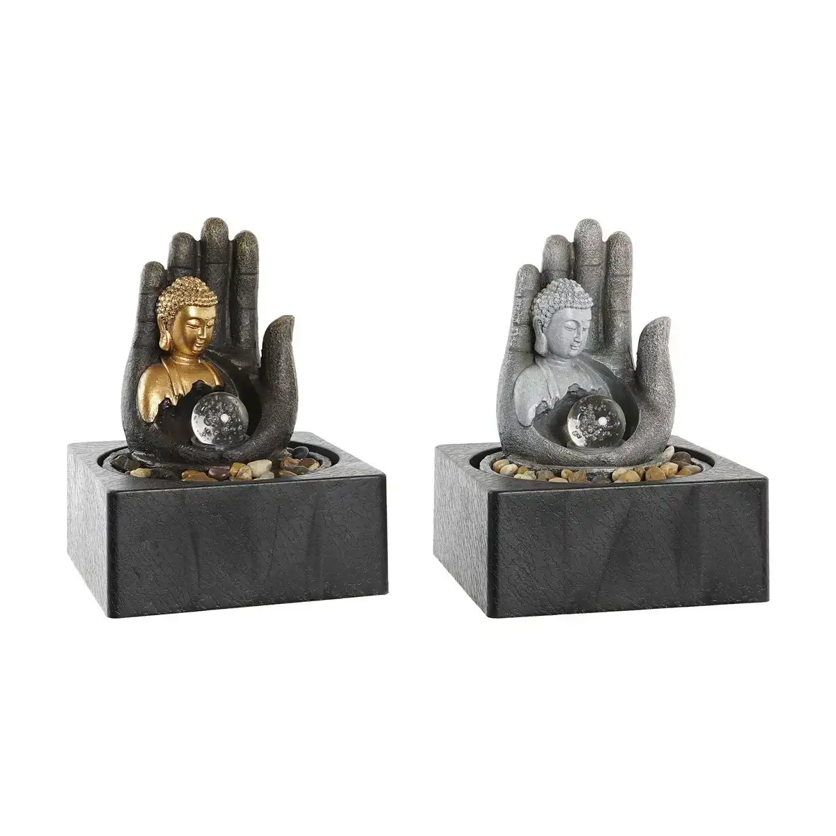 Fontaine de jardin dkd home decor buda resine 18 x 18 x 24 cm oriental 2 unites _8418. Bienvenue sur DIAYTAR SENEGAL - Votre Fenêtre sur le Shopping Moderne. Parcourez notre boutique en ligne et découvrez des produits qui incarnent l'évolution du style et de la qualité.