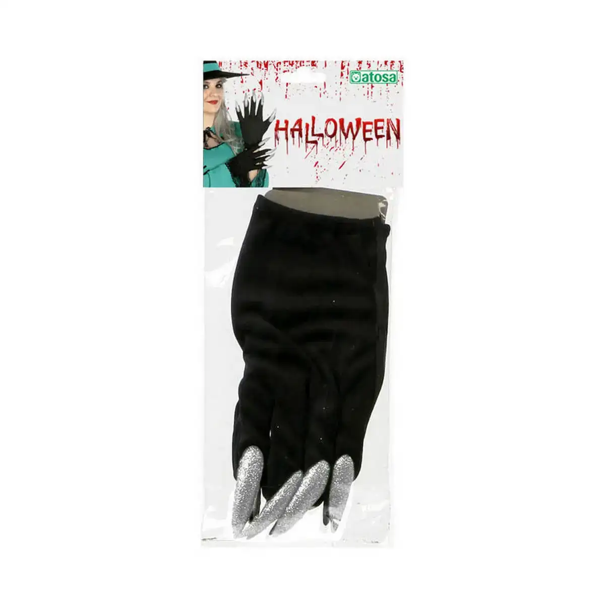 Gants argente halloween_5232. DIAYTAR SENEGAL - Où la Tradition s'Harmonise avec le Moderne. Parcourez notre gamme diversifiée et choisissez des produits qui révèlent l'âme du Sénégal.