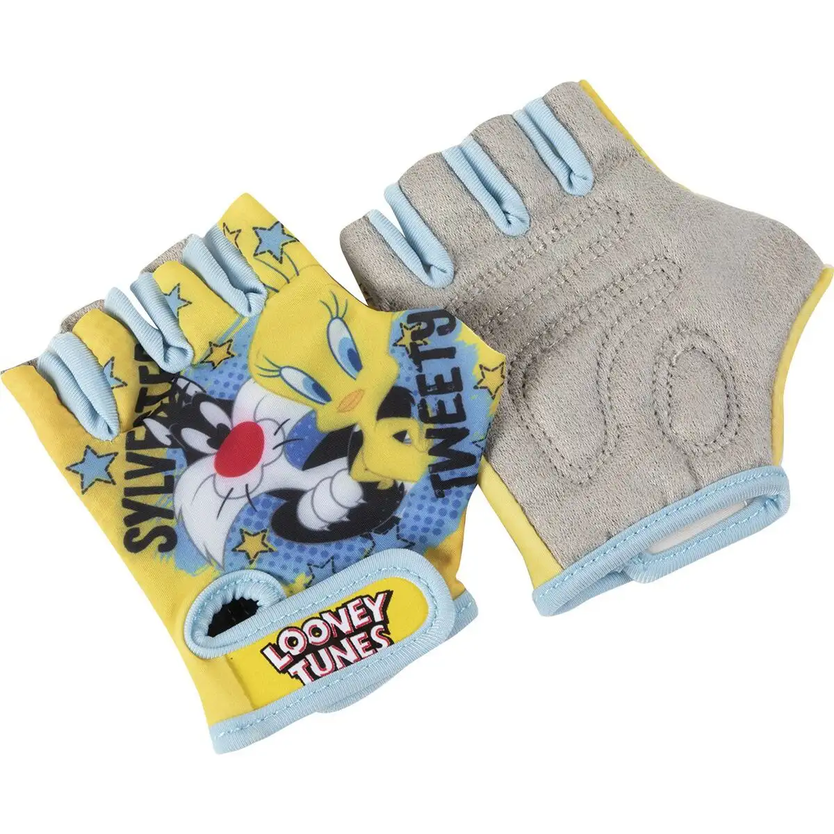 Gants de cyclisme looney tunes cz10958 jaune enfants_1085. DIAYTAR SENEGAL - Où la Qualité et la Diversité Fusionnent. Explorez notre boutique en ligne pour découvrir une gamme variée de produits qui incarnent l'excellence et l'authenticité.