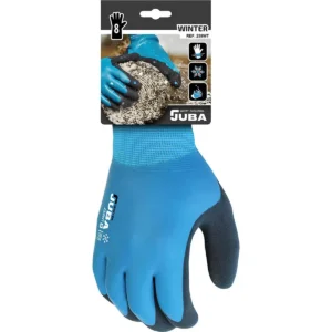 Gants de travail juba polyester nylon nitrile chaud bleu_1284. Bienvenue chez DIAYTAR SENEGAL - Où le Shopping Devient un Plaisir. Découvrez notre boutique en ligne et trouvez des trésors qui égaieront chaque jour de votre vie.