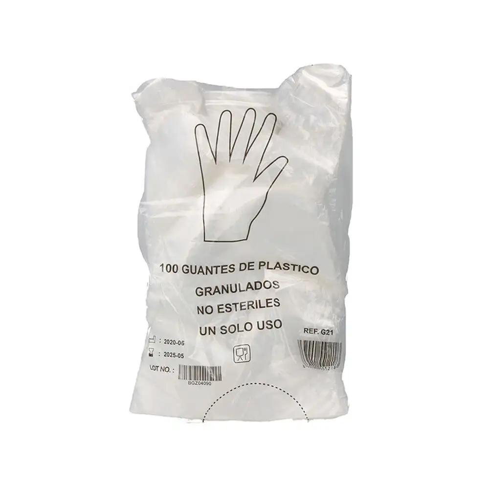 Gants omare guantes plastico 100 uds _8368. DIAYTAR SENEGAL - Où Chaque Produit a son Histoire à Raconter. Parcourez notre catalogue et découvrez des articles qui portent en eux la passion et l'histoire du Sénégal.