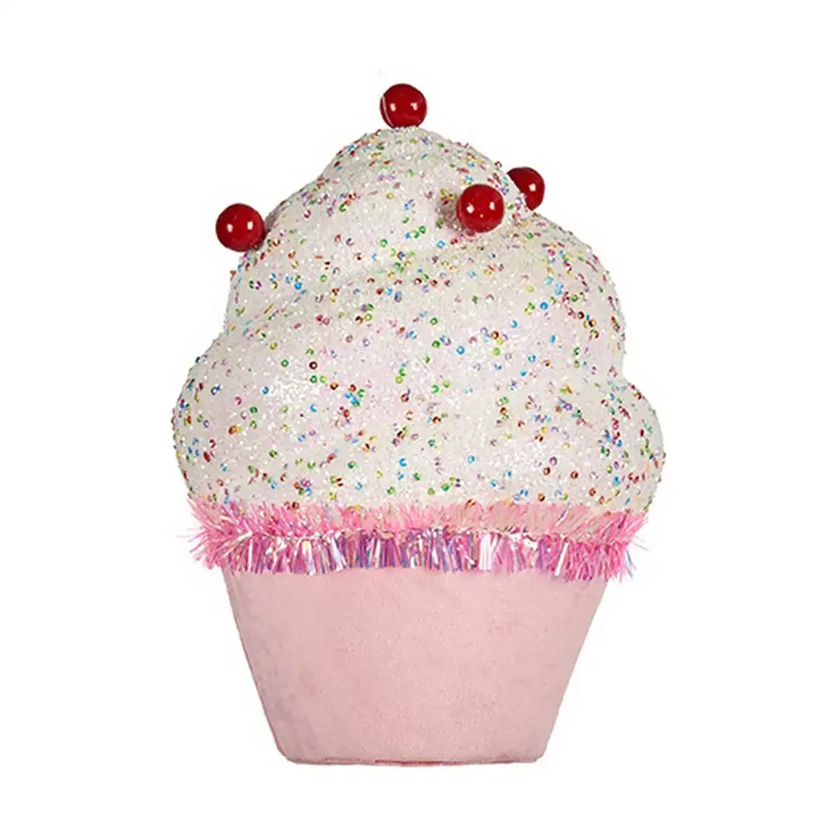 Gateau personnage de noel 18 x 26 x 18 cm rose blanc synthetique_2363. Plongez dans le Monde de DIAYTAR SENEGAL - Où Chaque Article Raconte une Histoire. Explorez notre vaste assortiment et choisissez des produits qui vous parlent et reflètent votre style unique.