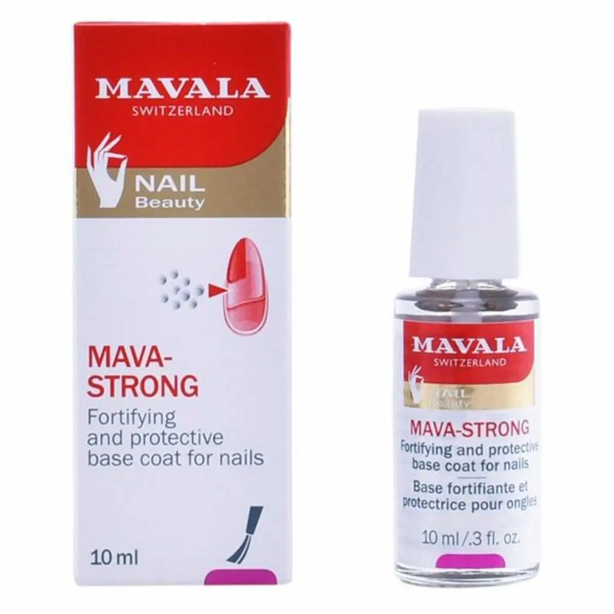 Gel base d ongles mavala mava strong traitement fortifiant 10 ml_8526. DIAYTAR SENEGAL - L'Artisanat à Portée de Clic. Découvrez notre boutique en ligne pour trouver des produits uniques qui célèbrent la créativité et l'artisanat sénégalais.