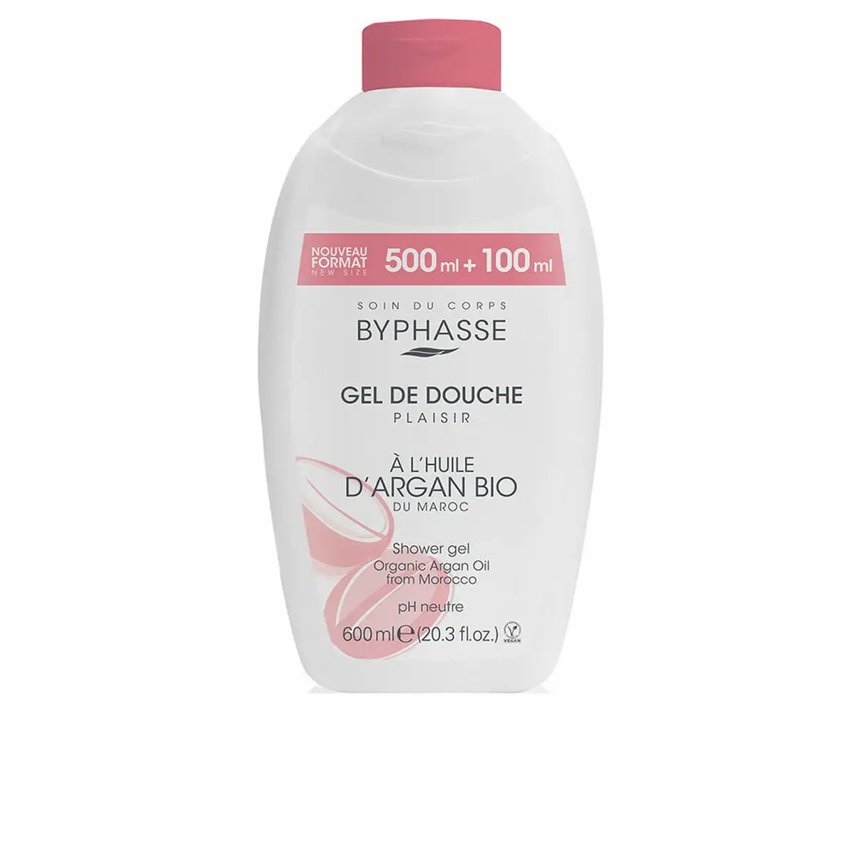 Gel de douche byphasse plaisir huile d argan 600 ml_7890. DIAYTAR SENEGAL - Votre Portail vers l'Extraordinaire. Parcourez nos collections et découvrez des produits qui vous emmènent au-delà de l'ordinaire, créant une expérience de shopping mémorable.