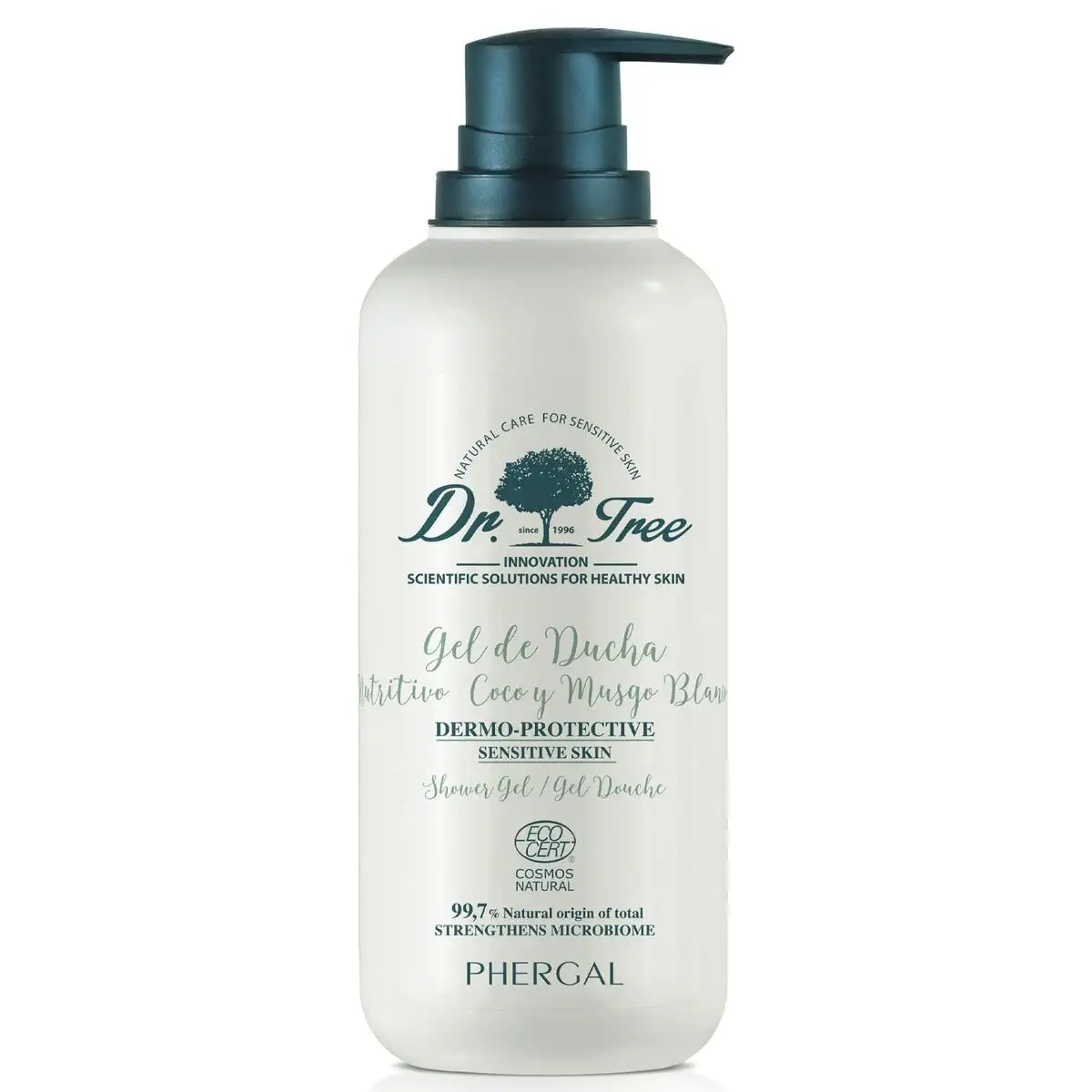 Gel de douche dr tree peau sensible mousse coco nutrition 500 ml_1319. DIAYTAR SENEGAL - Là où la Tradition Devient Tendance. Naviguez à travers notre boutique en ligne et choisissez des produits qui allient l'authenticité au contemporain.