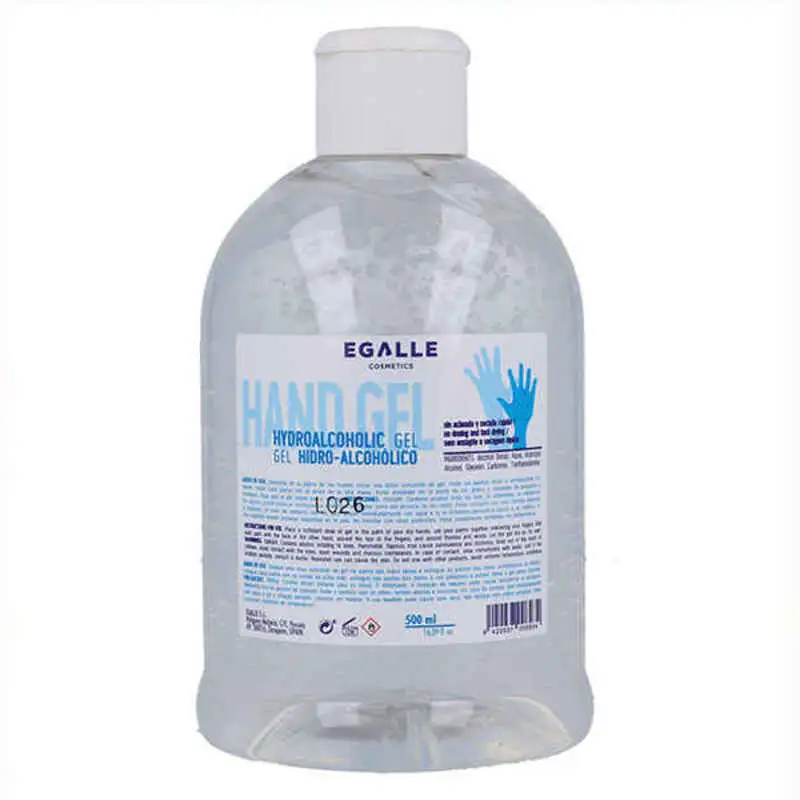 Gel hydroalcoolique egalle 500 ml _5788. DIAYTAR SENEGAL - L'Art de Choisir, l'Art de Vivre. Parcourez notre boutique en ligne et découvrez des produits qui transforment chaque choix en une expérience enrichissante.