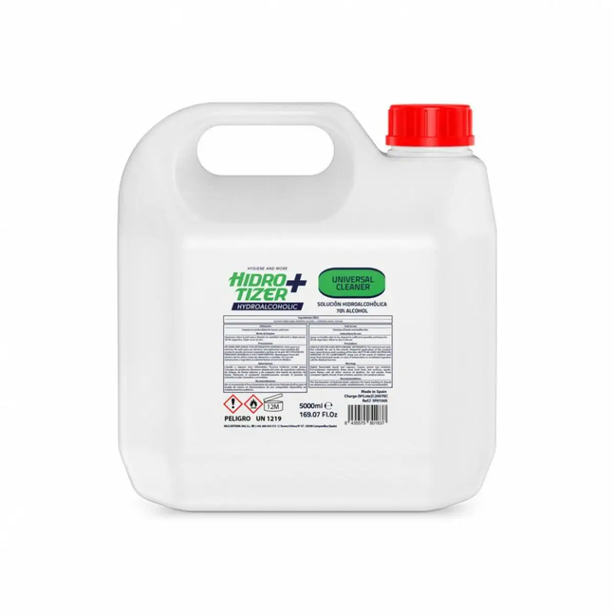 Gel hydroalcoolique hidrotizer plus carafe 5 l _3702. DIAYTAR SENEGAL - Là où les Rêves de Shopping Deviennent Réalité. Naviguez à travers notre catalogue diversifié et choisissez parmi une variété d'articles qui feront de votre shopping une expérience inoubliable.