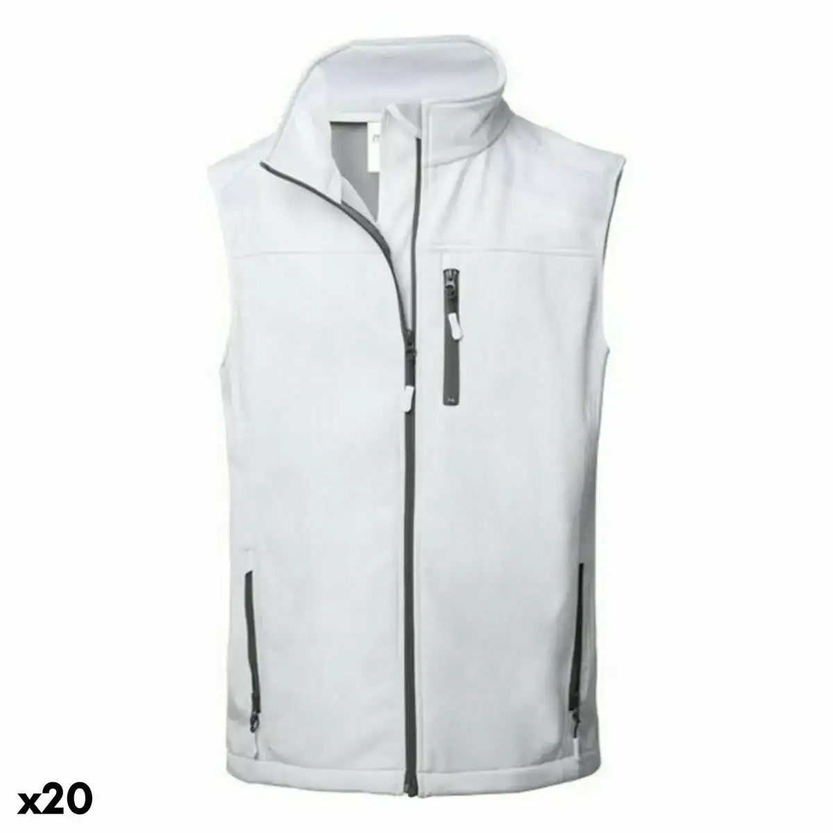 Gilet de sport impermeable unisexe 146464 blanc 20 unites _9826. Entrez dans DIAYTAR SENEGAL - Où Chaque Détail Compte. Explorez notre boutique en ligne pour trouver des produits de haute qualité, soigneusement choisis pour répondre à vos besoins et vos désirs.