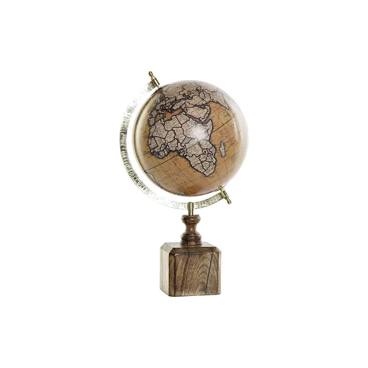 Globe terrestre dkd home decor 22 x 22 x 40 cm 22 x 20 x 40 cm dore marron colonial_3165. Bienvenue sur DIAYTAR SENEGAL - Votre Destination Shopping à la Sénégalaise. Explorez notre boutique en ligne et découvrez une gamme variée de produits qui capturent l'esprit du Sénégal.