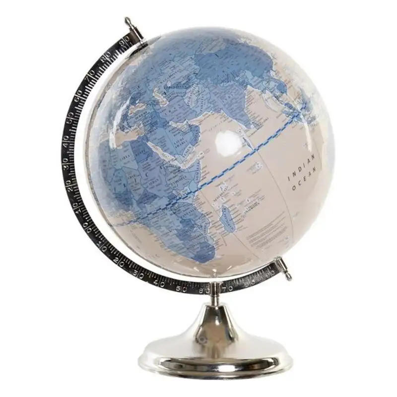 Globe terrestre dkd home decor metal 34 x 32 x 43 cm _3282. DIAYTAR SENEGAL - Là où la Tradition Devient Tendance. Naviguez à travers notre boutique en ligne et choisissez des produits qui allient l'authenticité au contemporain.