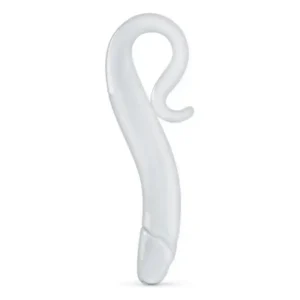 Gode verre transparent 18 cm _6446. DIAYTAR SENEGAL - L'Art de Choisir, l'Art de S'émerveiller. Explorez notre gamme de produits et laissez-vous émerveiller par des créations authentiques et des designs modernes.