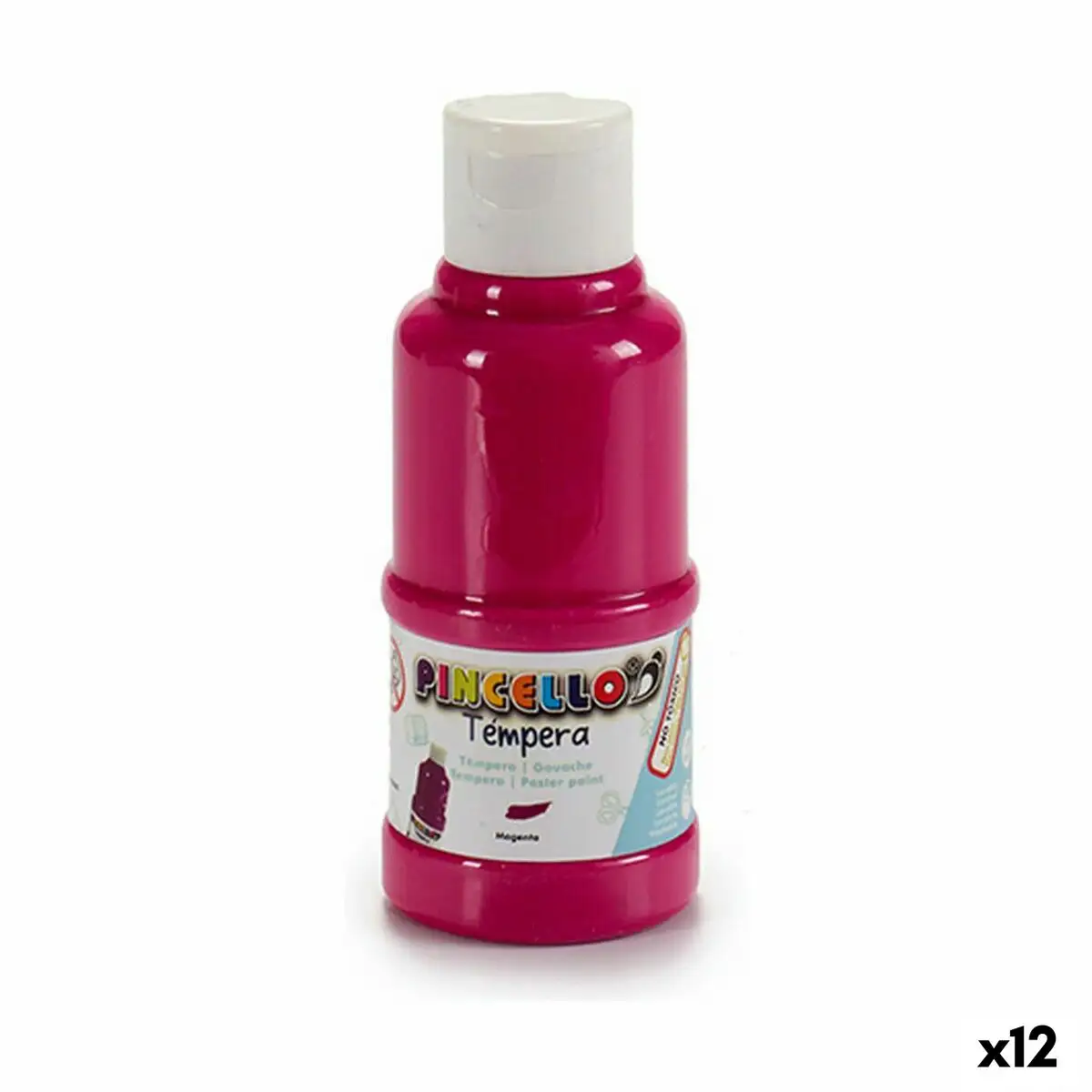 Gouache magenta 120 ml 12 unites _5455. DIAYTAR SENEGAL - Où Choisir est une Célébration de l'Artisanat Local. Découvrez notre boutique en ligne et choisissez des produits qui incarnent la passion des artisans sénégalais.