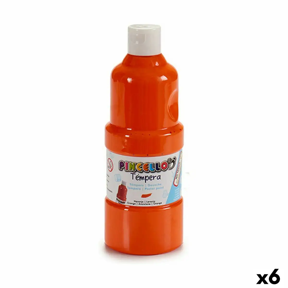 Gouache orange 400 ml 6 unites _4199. DIAYTAR SENEGAL - Où la Qualité et la Diversité Fusionnent. Explorez notre boutique en ligne pour découvrir une gamme variée de produits qui incarnent l'excellence et l'authenticité.