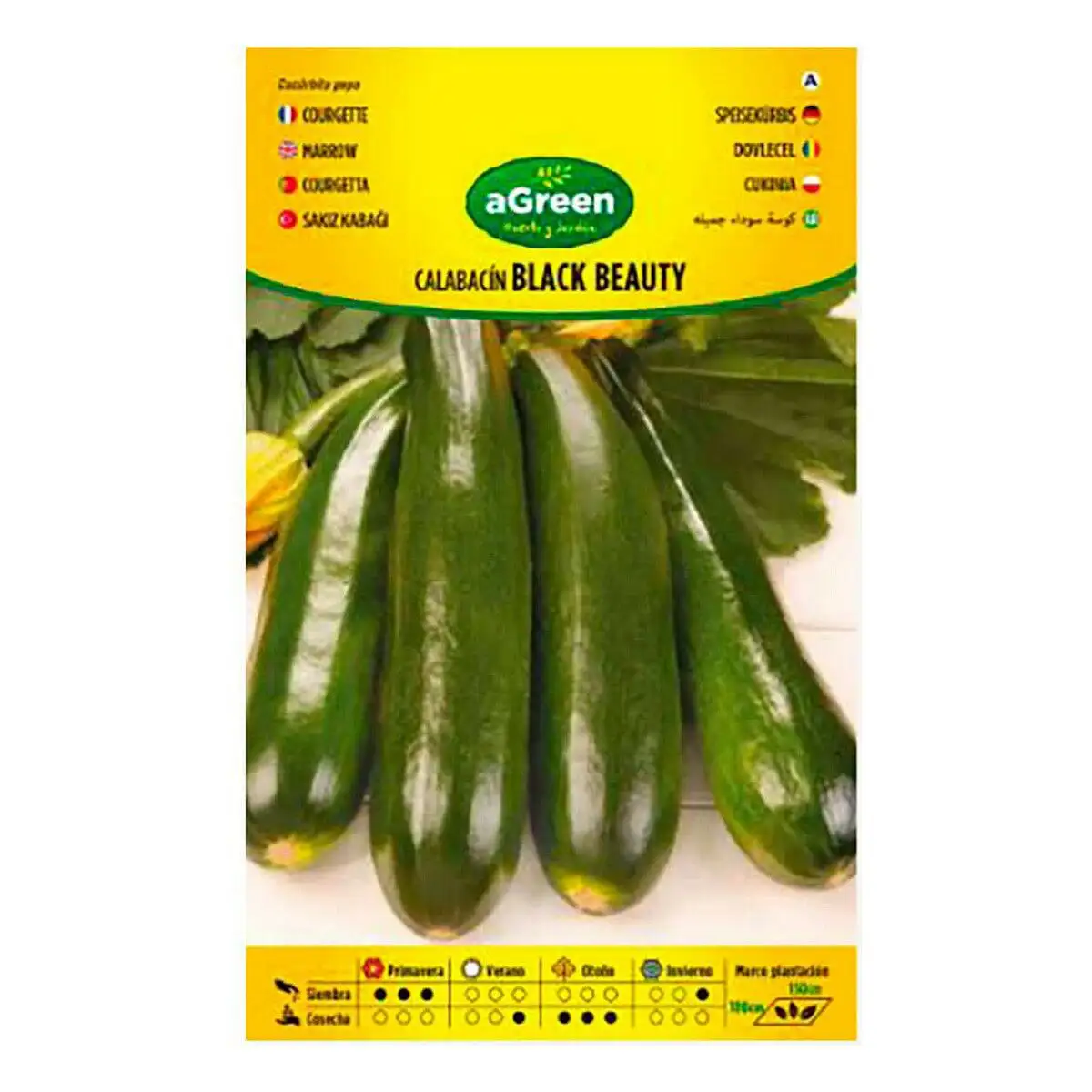 Graines agreen ecologique courgette_5815. DIAYTAR SENEGAL - Où la Qualité et la Diversité Fusionnent. Explorez notre boutique en ligne pour découvrir une gamme variée de produits qui incarnent l'excellence et l'authenticité.