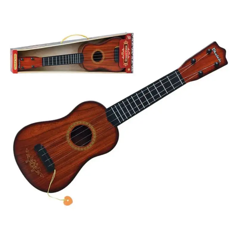 Guitare marron_4734. DIAYTAR SENEGAL - L'Art de Choisir, l'Art de Se Distinquer. Naviguez à travers notre catalogue et choisissez des produits qui ajoutent une note d'élégance à votre style unique.