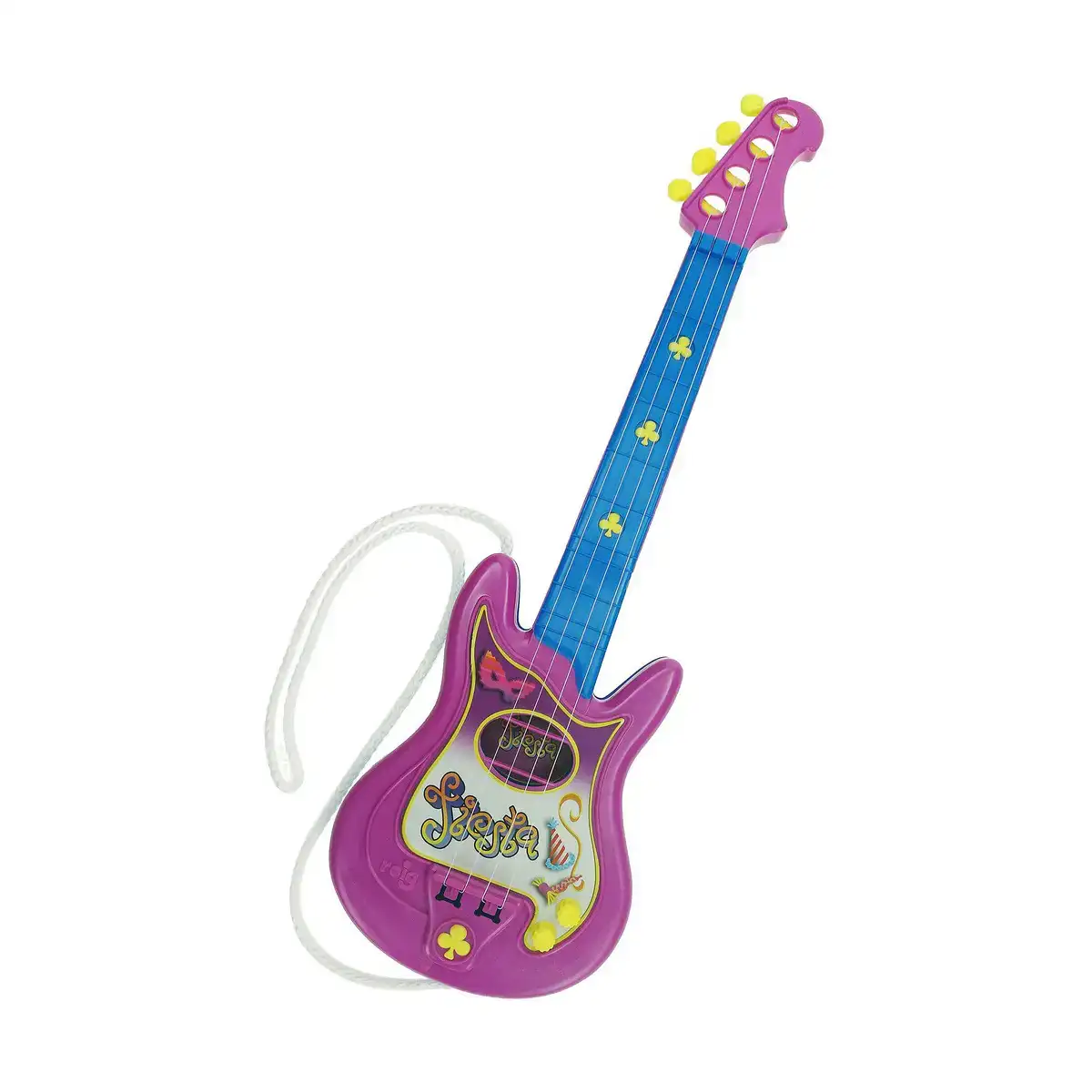 Guitare pour enfant reig party violet bleu 4 cordes electrique_9423. DIAYTAR SENEGAL - Où Choisir Devient une Découverte. Explorez notre boutique en ligne et trouvez des articles qui vous surprennent et vous ravissent à chaque clic.