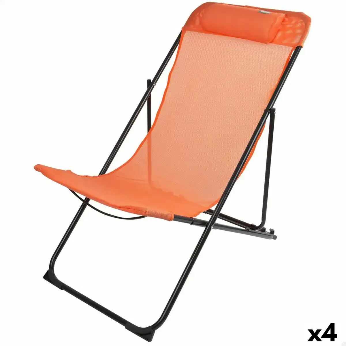 Hamac pliant aktive orange 52 x 87 x 77 cm 4 unites _7582. DIAYTAR SENEGAL - Votre Destination pour un Shopping Inégalé. Naviguez à travers notre sélection minutieuse pour trouver des produits qui répondent à tous vos besoins.