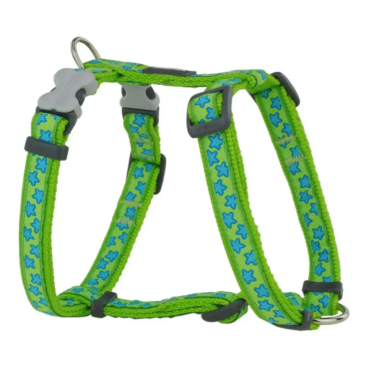 Harnais pour chien red dingo style etoile vert 25 39 cm_3249. DIAYTAR SENEGAL - Où Choisir Devient une Expérience Personnalisée. Explorez notre boutique en ligne pour découvrir des produits qui s'adaptent à votre style et à votre essence.