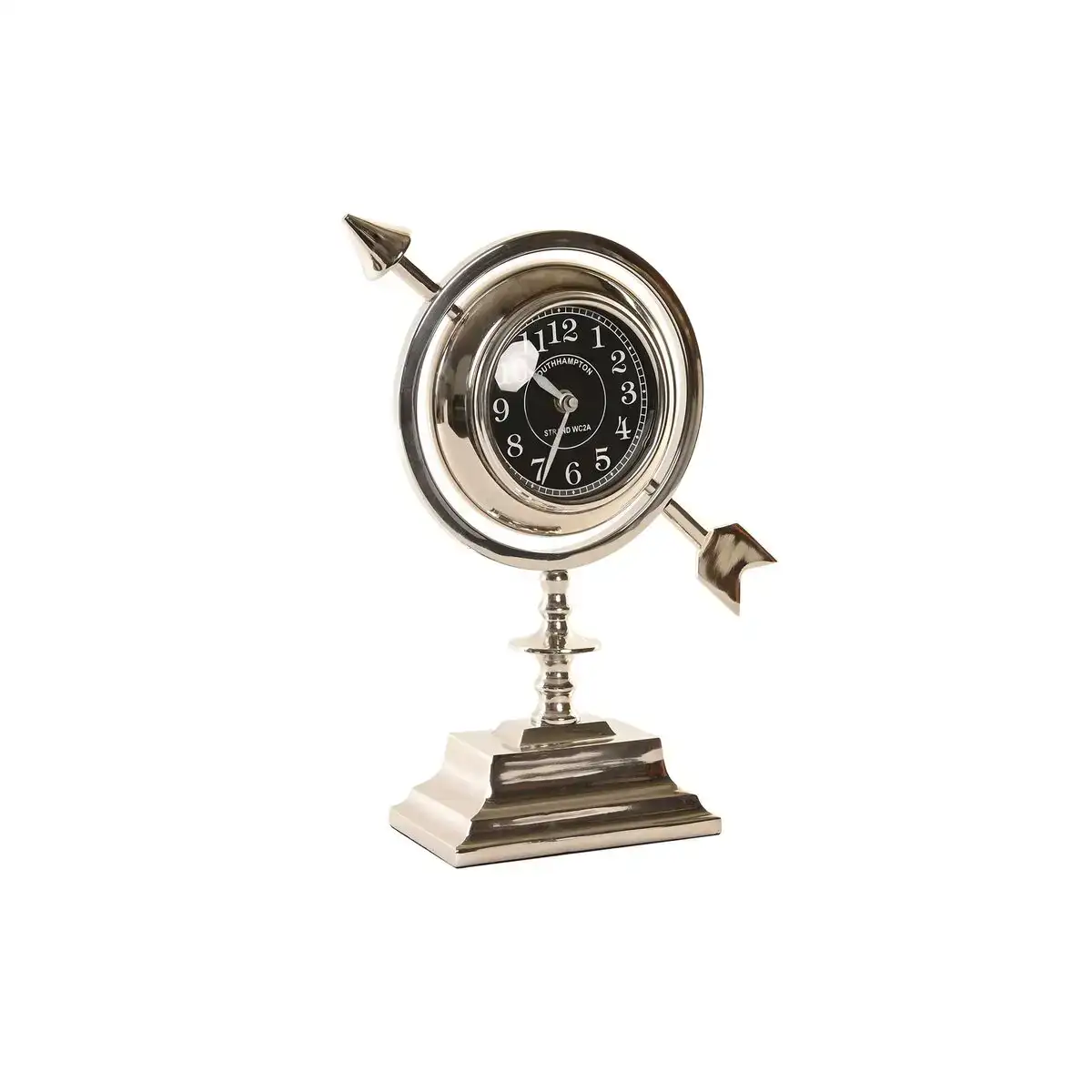 Horloge de table dkd home decor 23 x 8 x 30 cm argente aluminium_6994. Entrez dans le Monde de DIAYTAR SENEGAL - Où la Satisfaction est la Priorité. Explorez notre sélection pensée pour vous offrir une expérience de shopping qui va au-delà de vos attentes.