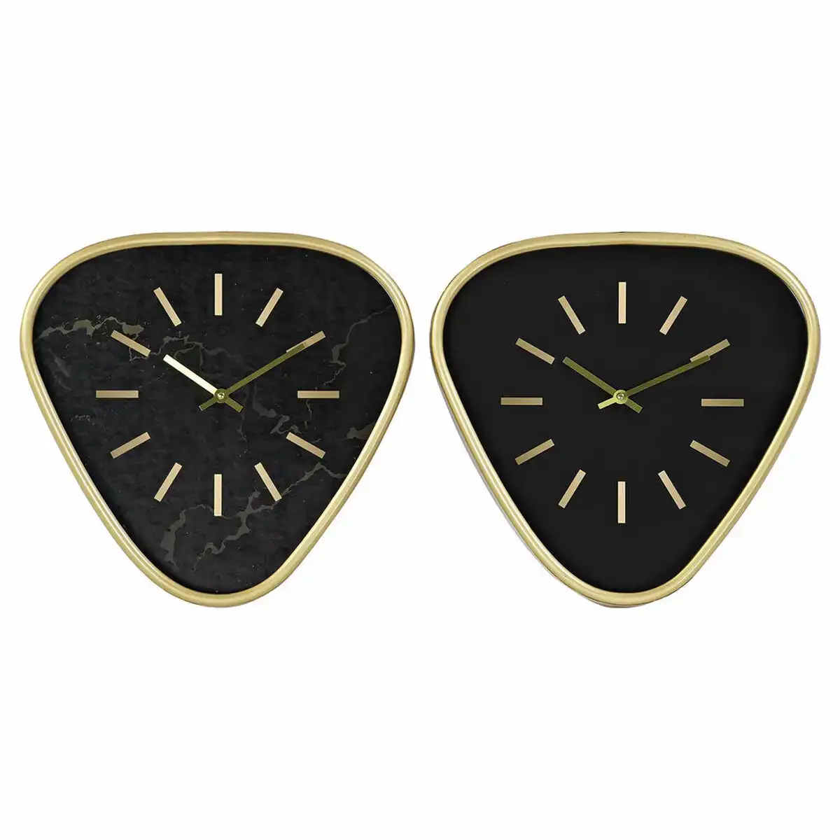 Horloge murale dkd home decor 8424001803453 40 x 6 x 38 cm verre noir dore metal bois mdf 2 unites _2955. Entrez dans l'Univers de DIAYTAR SENEGAL - Où Choisir est un Plaisir. Explorez notre catalogue diversifié et trouvez des articles qui reflètent vos goûts et votre personnalité.