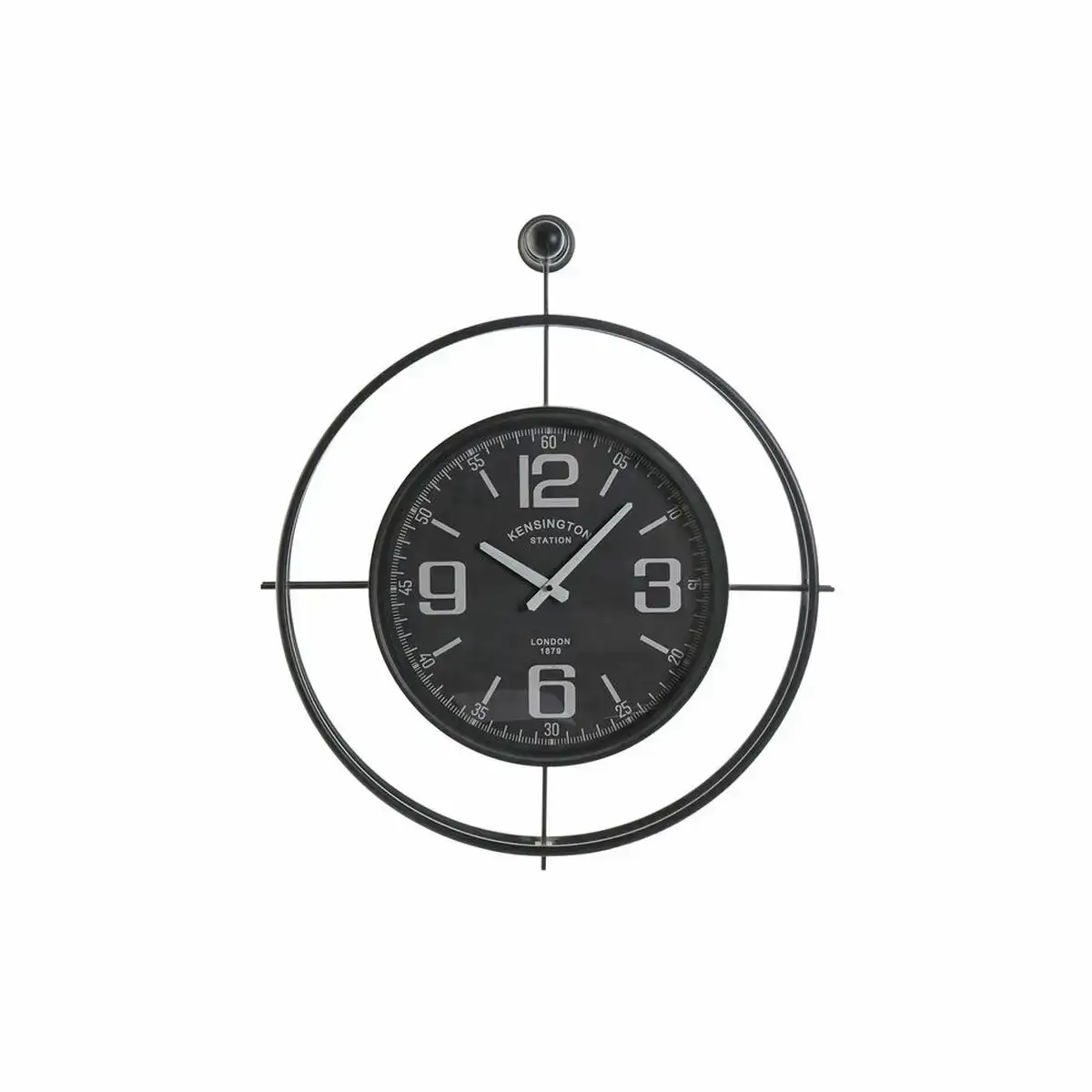 Horloge murale dkd home decor noir verre fer 64 x 9 x 73 cm_6755. DIAYTAR SENEGAL - Votre Source de Découvertes Shopping. Découvrez des trésors dans notre boutique en ligne, allant des articles artisanaux aux innovations modernes.