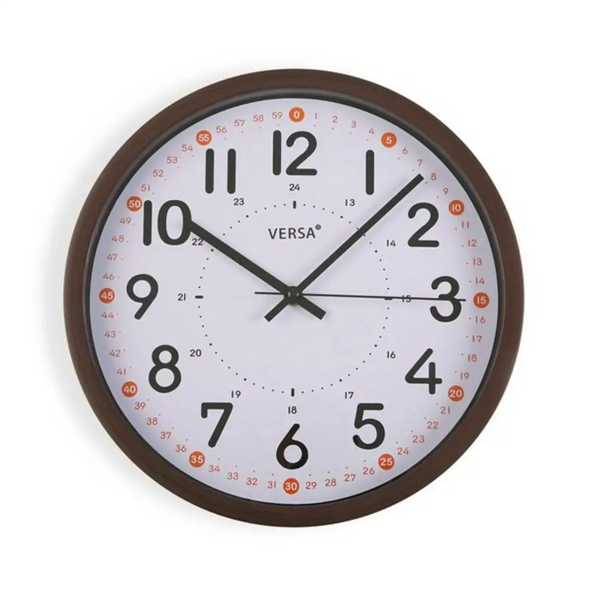 Horloge murale plastique 4 x 30 5 x 30 5 cm _8446. DIAYTAR SENEGAL - Votre Plateforme Shopping de Confiance. Naviguez à travers nos rayons et choisissez des produits fiables qui répondent à vos besoins quotidiens.