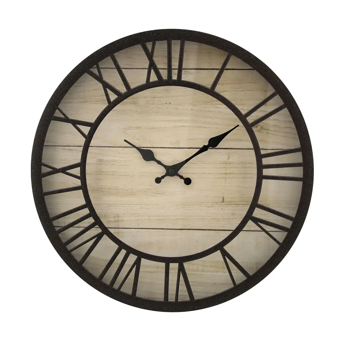 Horloge murale quid noir plastique 40 cm _2485. DIAYTAR SENEGAL - Votre Univers Shopping Éclectique. Explorez nos offres variées et découvrez des articles qui embrassent la diversité et la polyvalence de vos besoins.