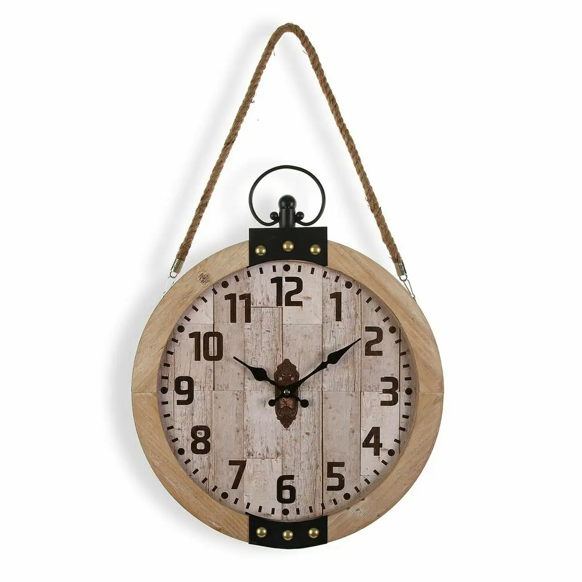 Horloge murale versa o clock bois mdf 40 x 6 5 x 47 cm _4191. DIAYTAR SENEGAL - Là où Choisir est une Affirmation de Style. Naviguez à travers notre boutique en ligne et choisissez des produits qui vous distinguent et vous valorisent.