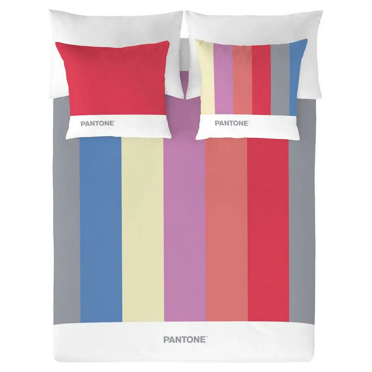 Housse de couette pantone stripes lit 1 persone 150 x 220 cm _1468. Bienvenue chez DIAYTAR SENEGAL - Où Chaque Objet a son Histoire. Découvrez notre sélection méticuleuse et choisissez des articles qui racontent l'âme du Sénégal.