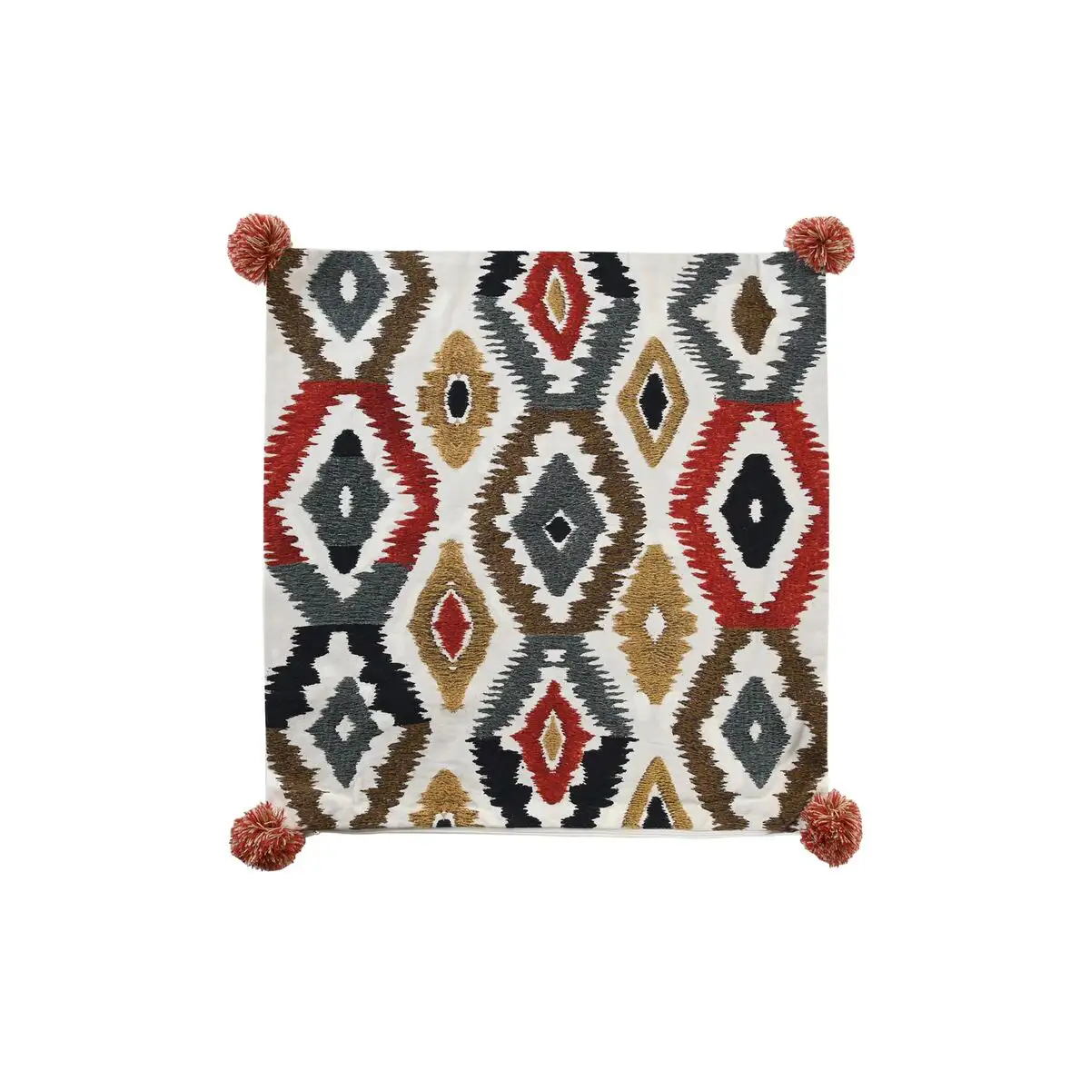 Housse de coussin dkd home decor multicouleur 50 x 1 x 50 cm_8764. DIAYTAR SENEGAL - L'Art de Vivre l'Élégance Accessible. Parcourez notre gamme variée et choisissez des produits qui ajoutent une touche de sophistication à votre style.