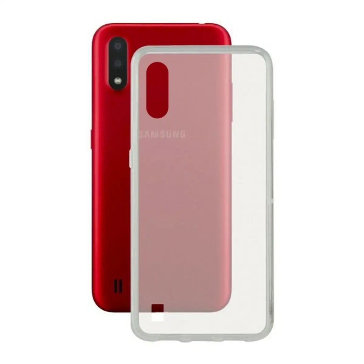 Housse pour mobile avec bord en tpu samsung galaxy a01 ksix flex transparent_4558. Bienvenue sur DIAYTAR SENEGAL - Où l'Élégance Rencontrer la Tradition. Explorez notre gamme variée et trouvez des articles qui marient le chic moderne au charme ancestral.