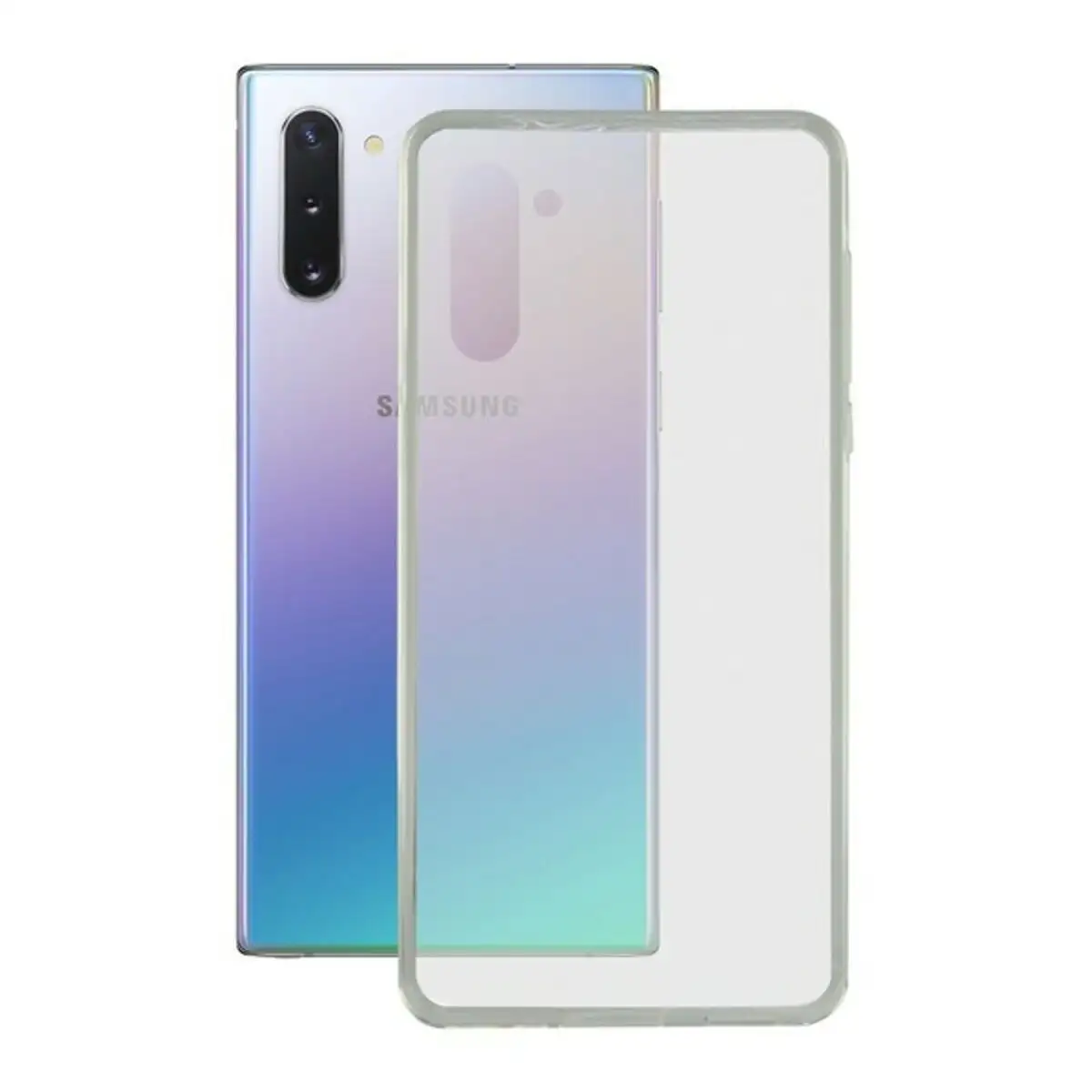 Housse pour mobile avec bord en tpu samsung galaxy a81 ksix flex transparent_5974. DIAYTAR SENEGAL - Votre Portail vers l'Extraordinaire. Parcourez nos collections et découvrez des produits qui vous emmènent au-delà de l'ordinaire, créant une expérience de shopping mémorable.