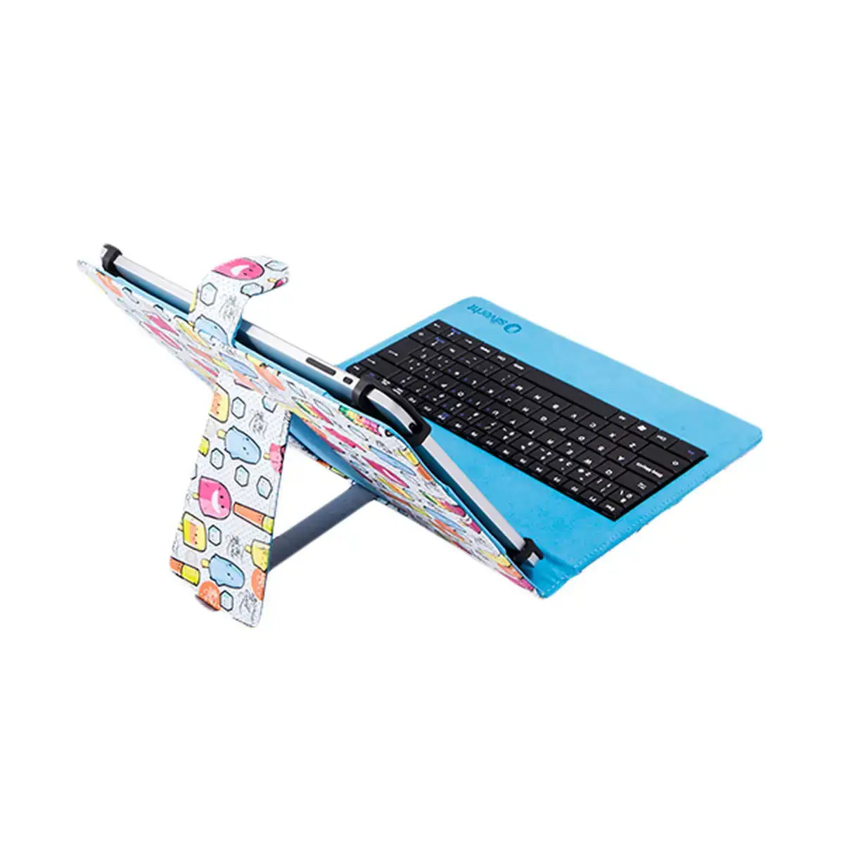 Housse pour tablette silver ht espagnol qwerty 10 1 _9940. DIAYTAR SENEGAL - Où Chaque Achat Raconte une Histoire. Parcourez notre boutique en ligne pour trouver des articles qui évoquent le savoir-faire et la tradition du Sénégal.