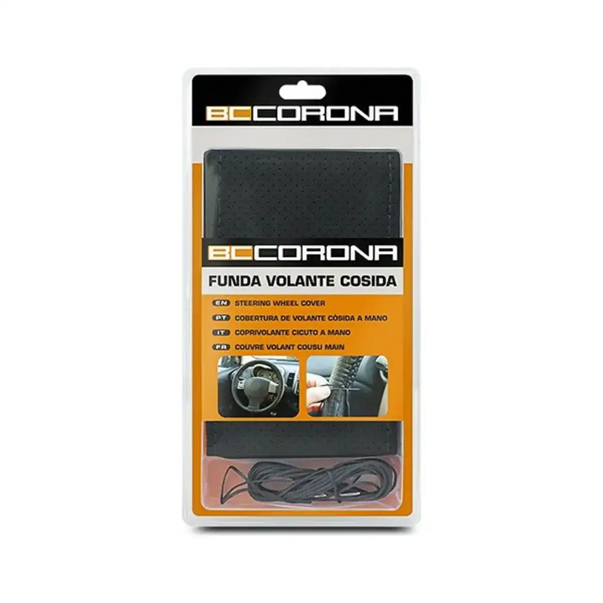 Housse pour volant bc corona int30181 noir_7432. DIAYTAR SENEGAL - Votre Passage vers le Raffinement. Plongez dans notre univers de produits exquis et choisissez des articles qui ajoutent une touche de sophistication à votre vie.