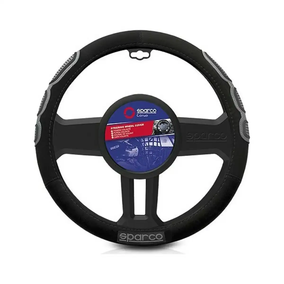 Housse pour volant sparco spc1106 l sport gris o 36 38 cm _4099. DIAYTAR SENEGAL - L'Art de Vivre en Couleurs. Découvrez notre boutique en ligne et trouvez des produits qui ajoutent une palette vibrante à votre quotidien.