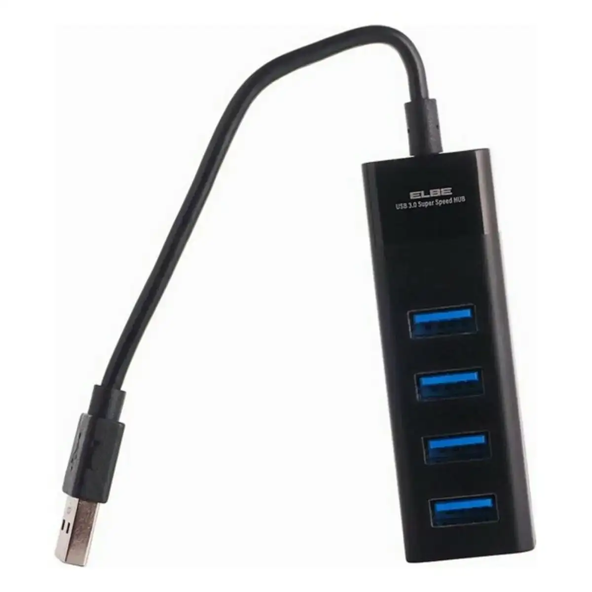 Hub usb 4 ports 3 0 elbe hub 401 noir_8151. Bienvenue sur DIAYTAR SENEGAL - Où Choisir est un Voyage Sensoriel. Plongez dans notre catalogue et trouvez des produits qui éveillent vos sens et embellissent votre quotidien.