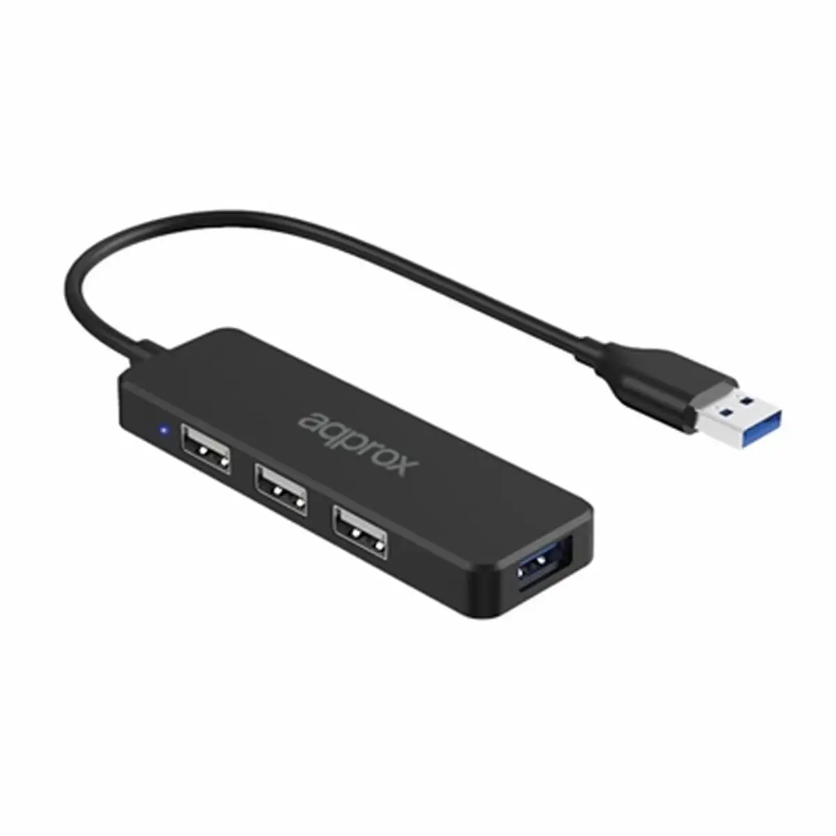 Hub usb approx appc47 4 ports_4915. DIAYTAR SENEGAL - Où Chaque Détail Fait la Différence. Parcourez notre sélection soignée et choisissez des articles qui rehaussent votre quotidien, du fonctionnel à l'esthétique.